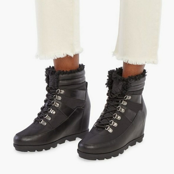 Wedge Lace-up winter boot - Picture 5 of 5